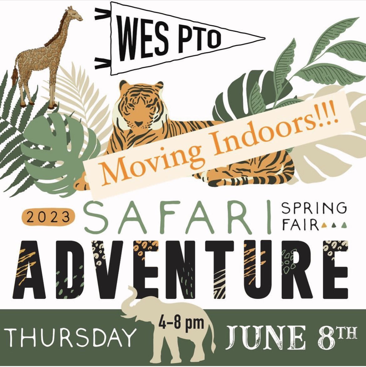 WayneElementary's tweet image. SPRING FAIR IS ON AND INDOORS!!!