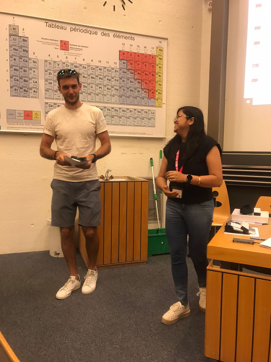 APDUnige's tweet photo. Congratulations Mathieu Dedenon, Florent Lemaitre and Armando Rubio Ramos for winning the first, second and third best poster awards, sponsored by @carlrothgmbh and others! https://t.co/GIk1MIZx9J