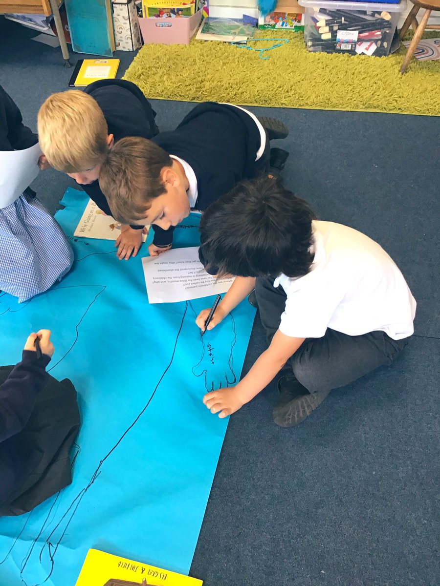M1ssCunningh4m's tweet photo. Lots of brilliant teamwork and busy brains in English this morning! We used role on the wall to think deeper about the characters of Funni and Zoo from the Secret Sky Garden. We can’t wait to write some exciting character descriptions now!🦋🌿 @Tockwithcofe #TockY1 #TockEnglish https://t.co/xVFKPi4G3V
