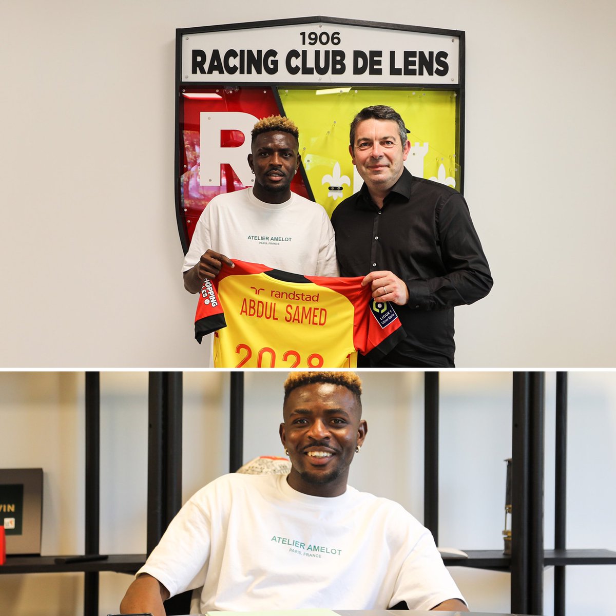 🚨RC Lens have announced a contract extension of Ghanaian midfielder, Salis Abdul Samed, until June 2028. 🇬🇭⤵️