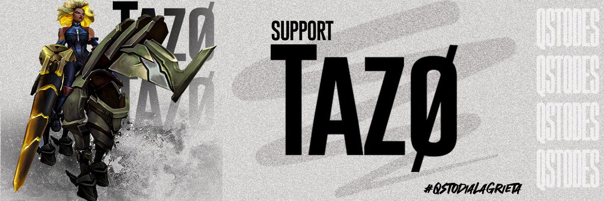 qstodesesports's tweet photo. 🚨 DÍA DE PRESENTACIONES🚨

Tenemos el placer de presentaros a nuestro nuevo #support ,
🛡 BIENVENIDO @Tazoneta0 ! 🛡

Dadle mucho amor mi gente! 😍😍😍

#goQst #QstodesArmy @Guille_WwArt @Alonsiviri https://t.co/8SJLWEErsb
