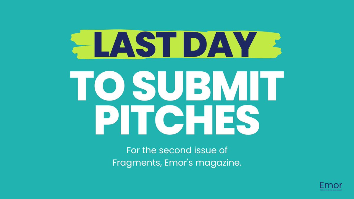 ⏰ Today is the last day to submit your thoughts on #democracy in #Israel and the occupied #Palestinian territories, #race and #class, and how these topics shape the #American discourse about Israel. 

Submit essays, poetry, music, and more here: shorturl.at/cjlM2