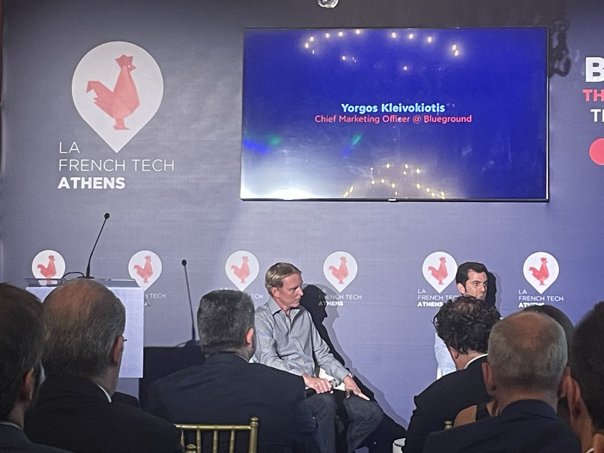 .<a href="/jbajou/">Jerome Bajou</a> of the <a href="/captainbookio/">CaptainBook</a> fame is hosting a discussion panel at the inaugural #LaFrenchTech event in #Athens on global expansion 🥳