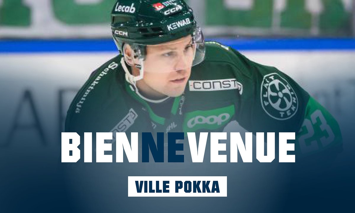 EHC Biel verpflichtet Ville Pokka🏒
Le HC Bienne a mis sous contrat pour la saison prochaine le défenseur international finlandais Ville Pokka (*1994). Pokka a disputé la dernière saison avec le club de Färjestad BK. Il a signé un contrat d’une année.

#icicestbienne