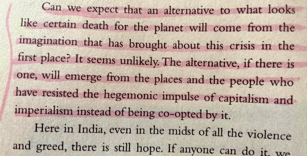 AlberroHeather's tweet photo. ‘ Walking with the Comrades’- Arundhati Roy 🫶🏼❤️🔥✊🏾 #BookTwitter #activism #ClimateJustice #ClimateActionNow #utopianow https://t.co/4W6ajgUTfz