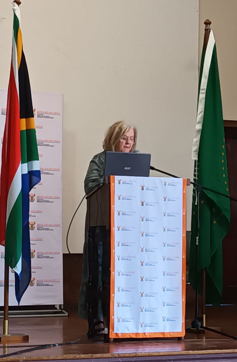 SportArtsCultur's tweet photo. National Archives Awareness Day 4 speakers
Prof Christina Landman from OHASA, on Oral History as form of Archiving
Prof Jesmael Mataga from Sol Plaatjies University
ArchivesWeek2023
#ArchivesWeek
#ArchivesAreYou
#AW2023 https://t.co/LubyuQrwYJ