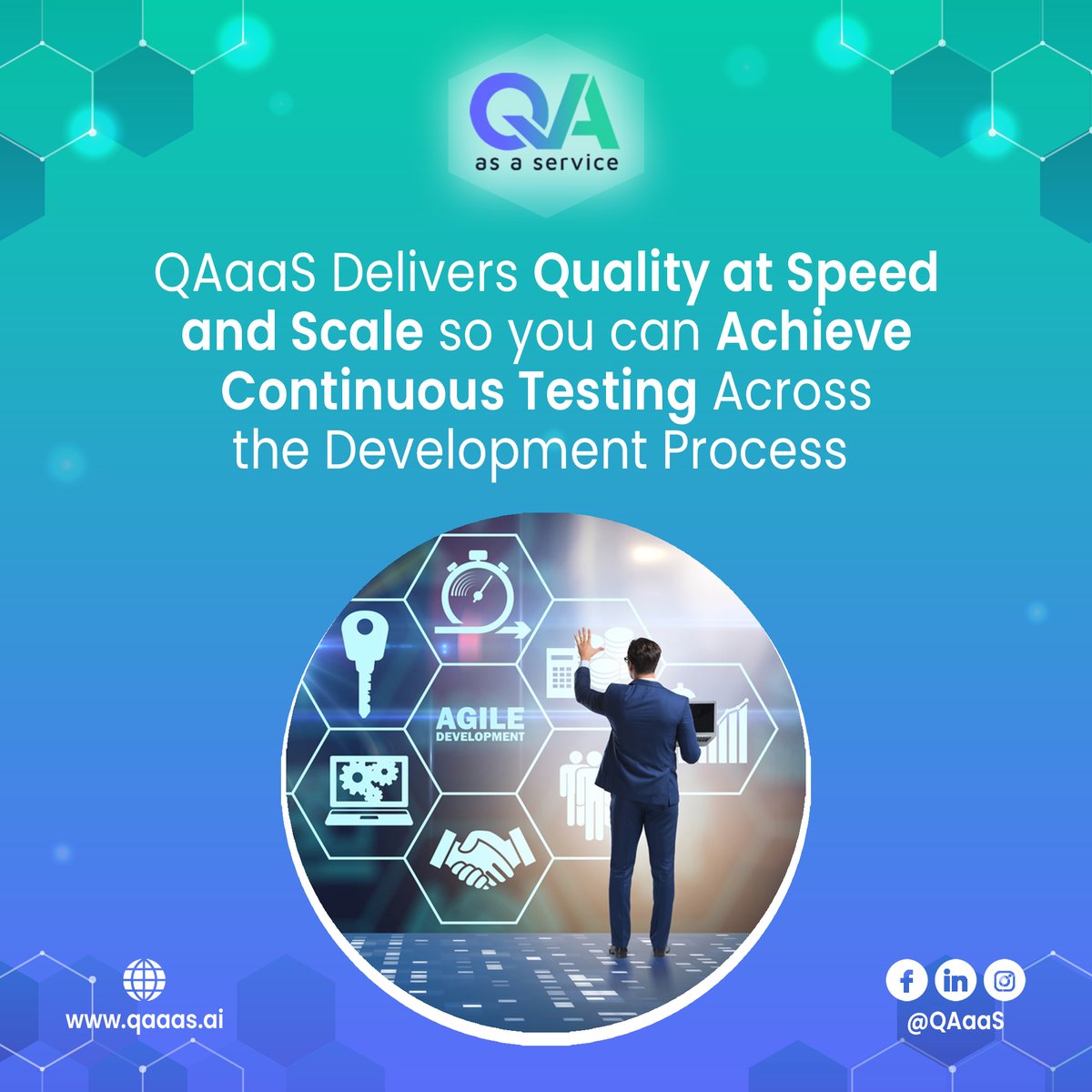 QaaasAi's tweet photo. Seamlessly integrate testing into your development cycle, enabling faster feedback loops and rapid iterations. Stay ahead of the competition with superior quality and faster time to market.

#QAaaS #continuoustesting #superiorquality #softwaredevelopment #speed #quality https://t.co/EwrTSJ5oTt