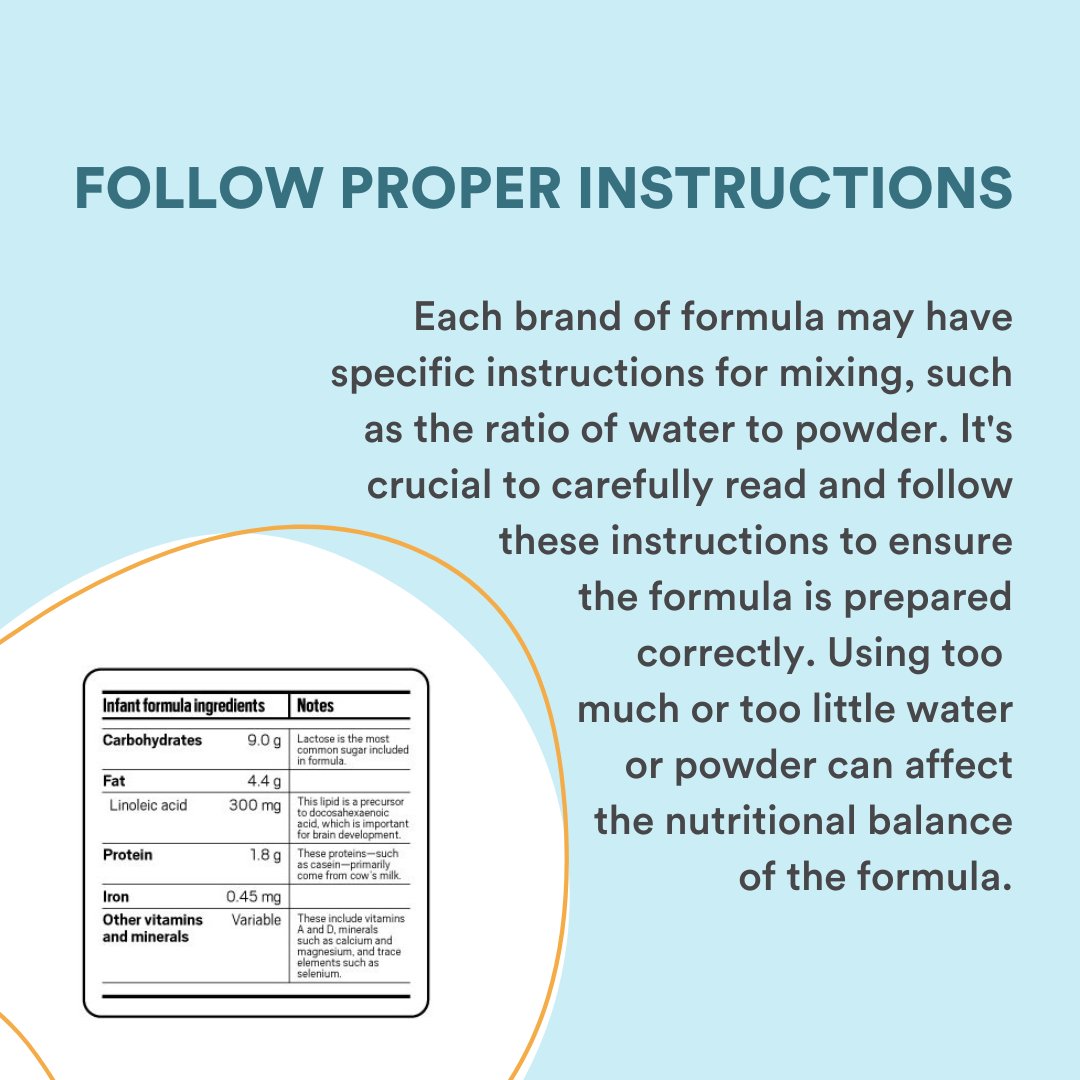 SentidoHealth's tweet image. June is #SafetyMonth. If you or someone you know relies on a formula to help receive proper nutrition, following all formula safety protocols is essential.

👉 Swipe right to see 3 #safetytips to consider when handling formula!