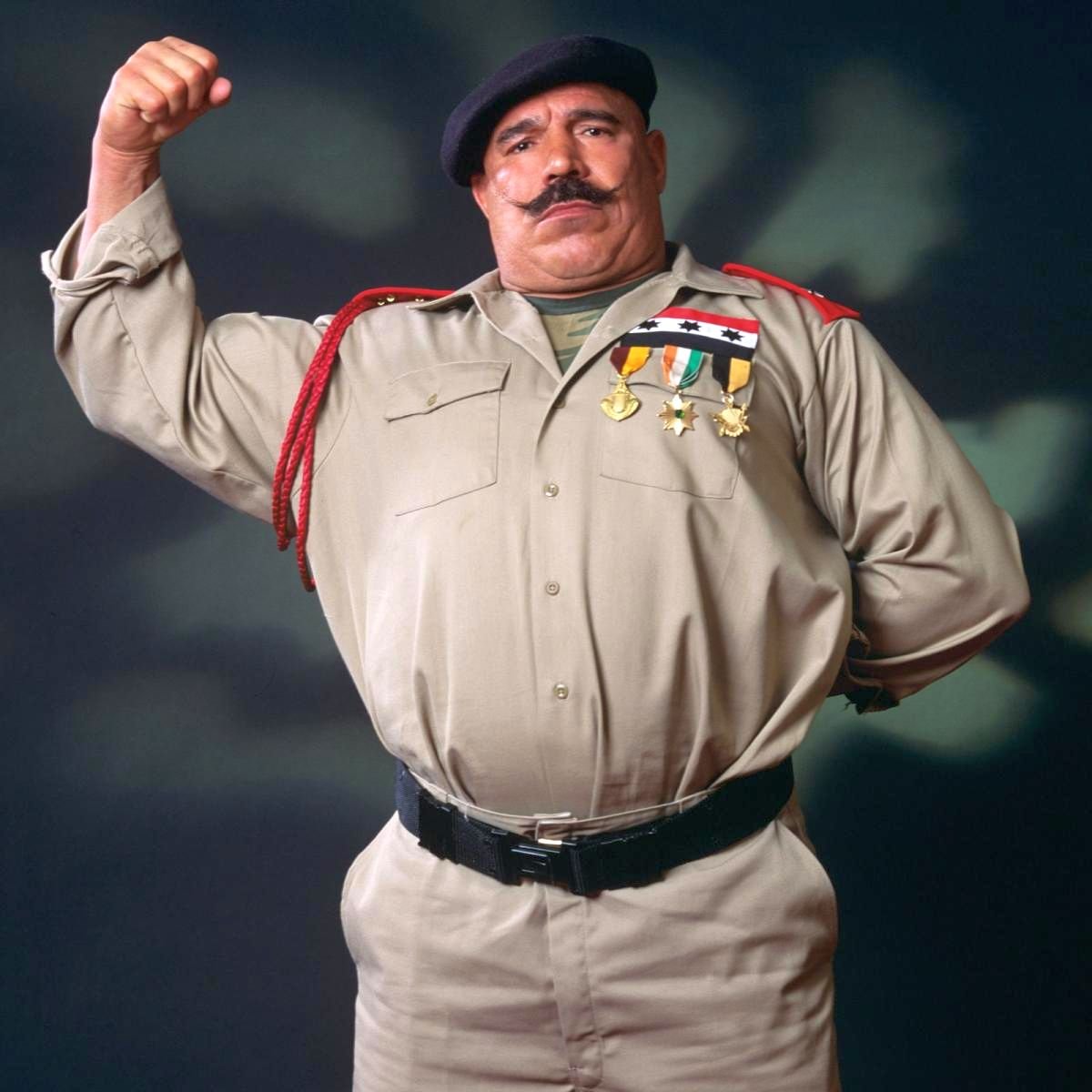SoDuTw on Twitter "RT ChairShotPod Colonel Mustafa and Iron Sheik