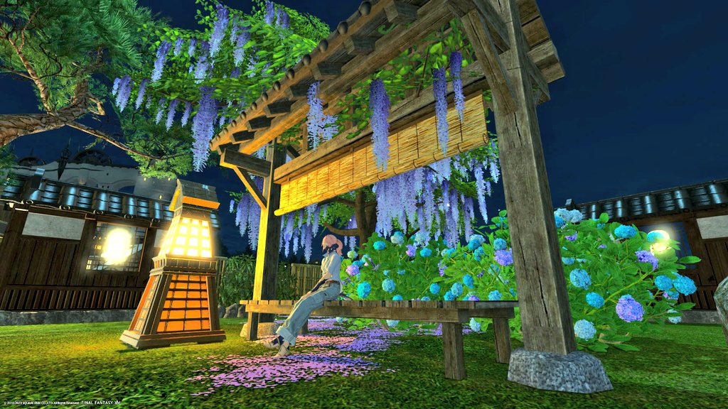 FCハウスのお庭がリニューアル͛.*🍃💠 𓂃𓈒𓏸︎︎︎︎⁡ ͛.*🍃💠 𓂃𓈒𓏸︎︎︎︎⁡ ͛.*🍃💠 𓂃𓈒𓏸︎︎︎︎⁡
 #FF14