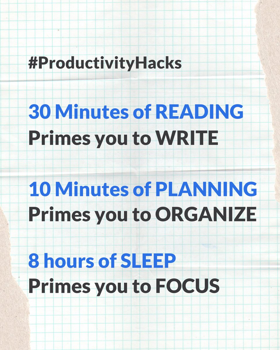 Sharing my recently discovered #productivityhacks with you to help boost your day ✨💪🔥

#productivitytips #workefficiency #workhabits