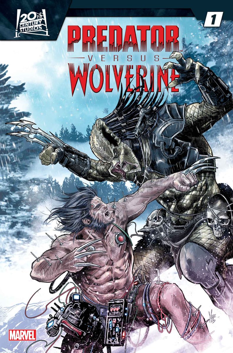 It’s the moment that many of us expected once news came that Marvel would taking over the Alien & #Predator comics: Marvel has just announced the first crossover with one of their legacy characters, #Wolverine! | avpgalaxy.net/2023/06/08/mar… #Yautja #PredatorvsWolverine #BenjaminPercy