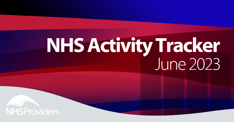 NHSProviders's tweet photo. Our #NHSActivityTracker June 2023 campaign is now live!

Top stats are:

🔴 2.2 million A&amp;E attendances in May

🔵 218,060 patients seen within 2 weeks of an urgent referral for suspected cancer

🔴 1.2 million received elective treatment in April.

Check out our full analysis 👇