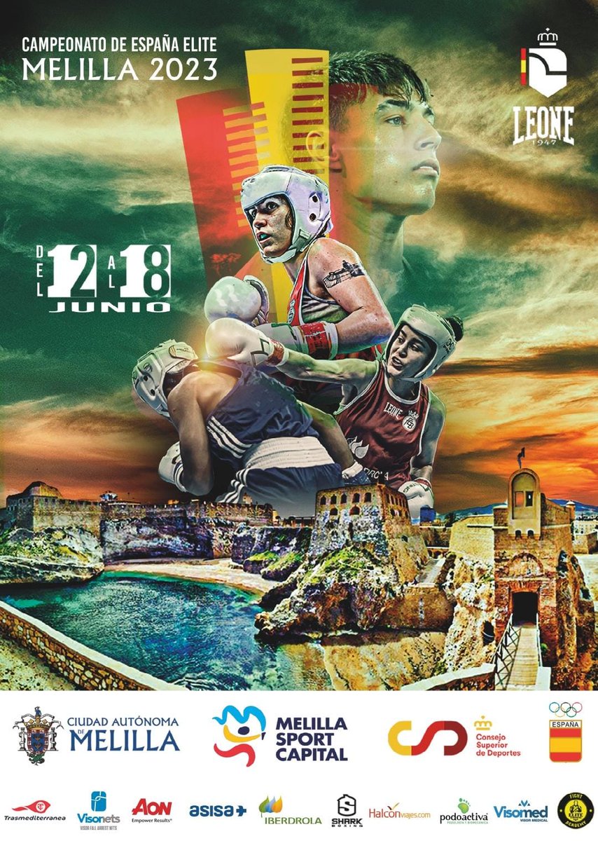 🥊Campeonato de España de Boxeo Élite

🗓 12 al 18 junio
❗️Más de 200 púgiles de 14 autonomías
📍Pabellón Javier Imbroda
🎟Invitación, gratuita, en taquilla del pabellón

💪¡Revive la pasión por el boxeo!