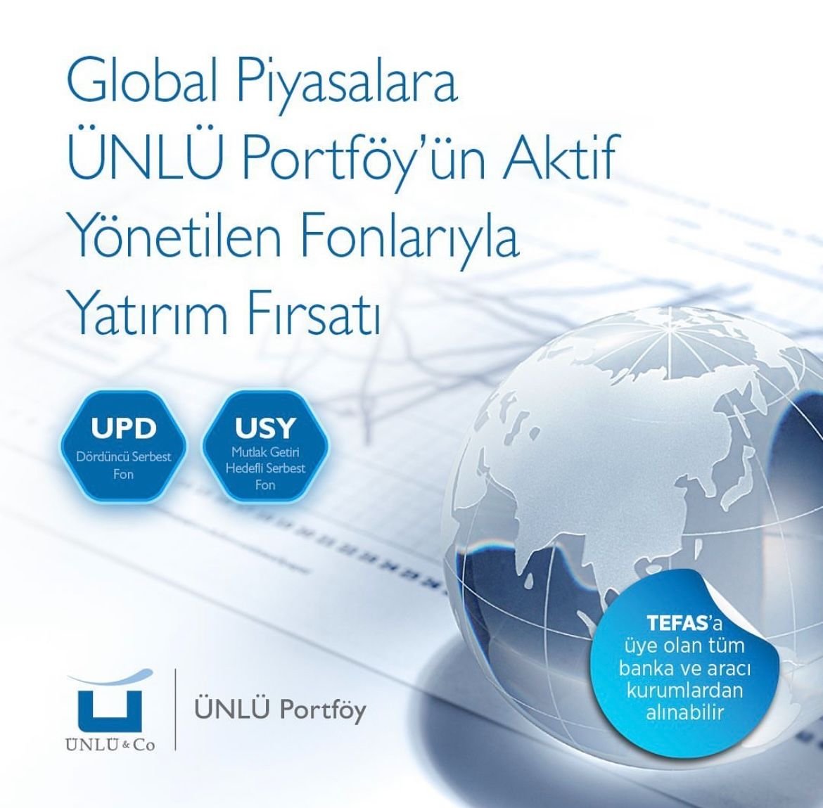 UPD ve USY fonlarımızı TEFAS’da işlem görür statüye getirdik. 

UPD düşük durasyonda USD bazlı getiri hedefliyor.

USY yoğun olarak yurtdışı piyasalarda Hisse ve ETF’lere yatırım yapıyor. 

#yatirim #tefas #fon #usd #global #etf #hisse