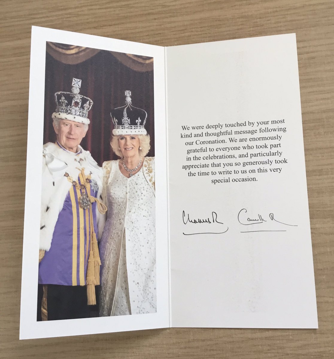 This morning the postman delivered a very special letter to Nursery! The children were all very excited to hear what King Charles and Queen Camilla had written!! We are so pleased that Their Royal Highnesses loved the card that we made for them for their coronation!