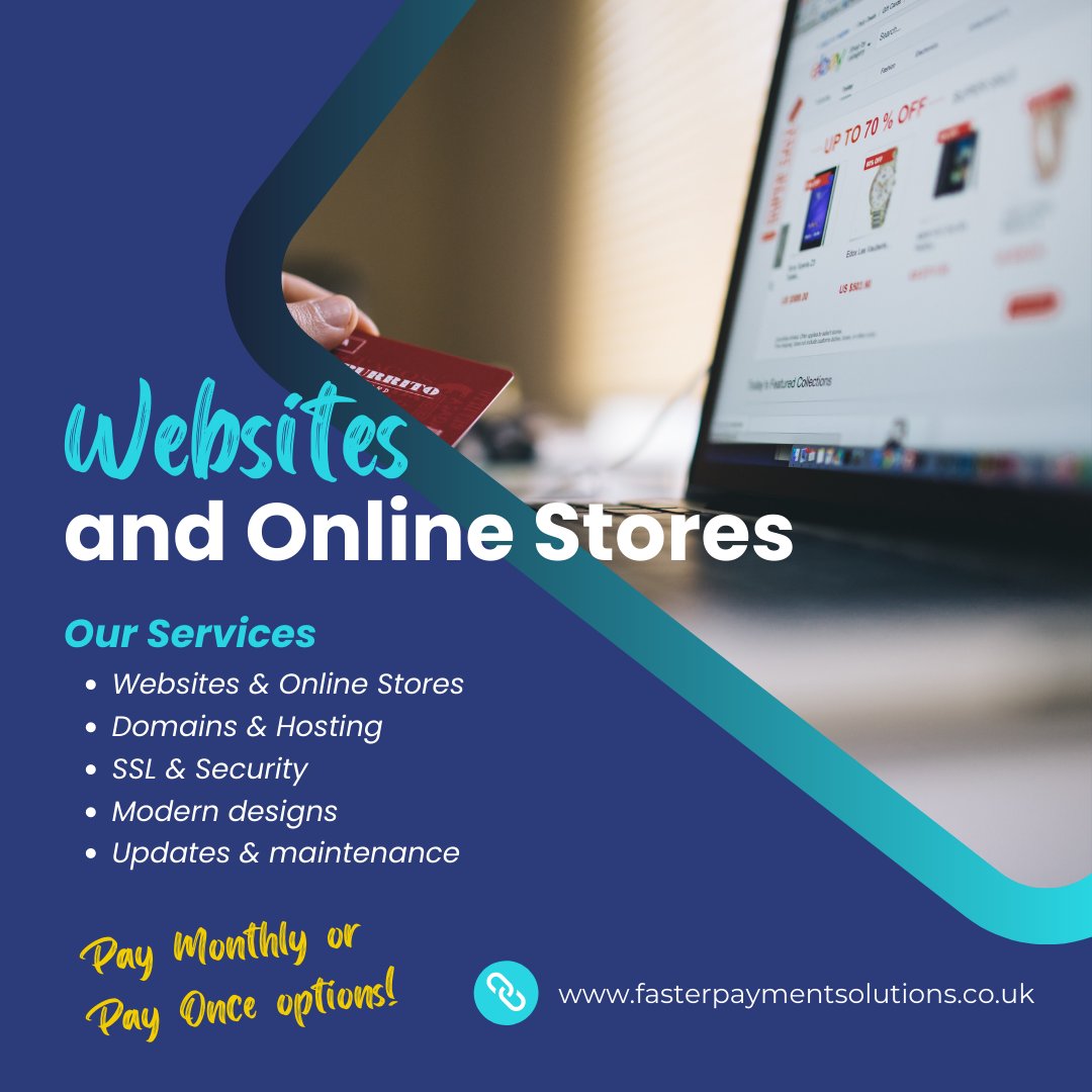 Faster Payment Solutions offers many ways to help small Businesses, from Funding to Digital solutions.  Speak to our team about the ways we can help you connect and sell #smallbusiness #digitalsolutions #businessfunding #website #digitalfootprint