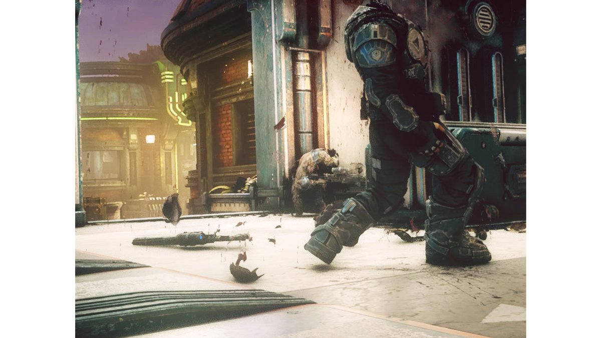 lHyperViperl's tweet image. "cradlesong" coming soon.. (probably) 
and yes the white borders are staying throughout the edit.
#Gears5 #GearsofWar