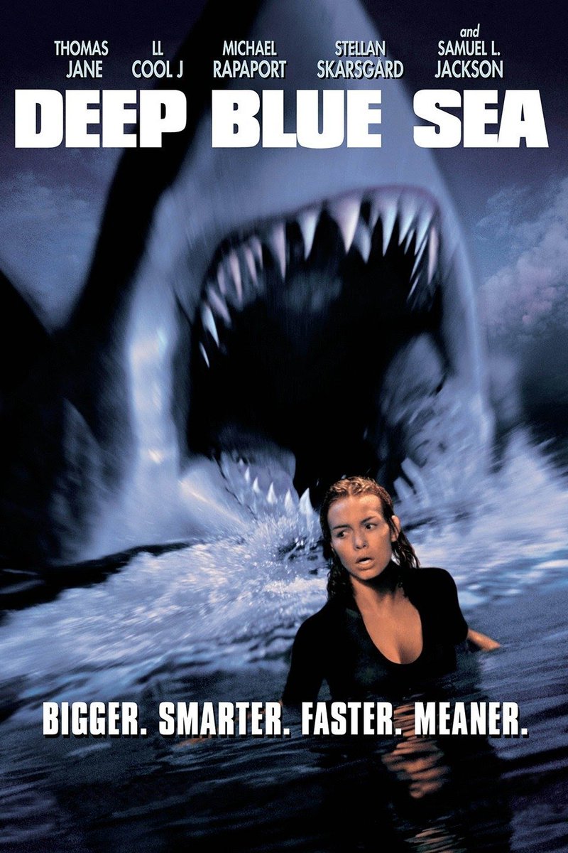 Deep blue sea 1999 review #deepbluesea #sharkmovie #shark #thriller #drama #review #moviereview #horror #HorrorCommunity #HorrorFam #horrorfamily #llcoolj #thomasjane #SamuelLJackson youtu.be/V_XmpqG_6BU