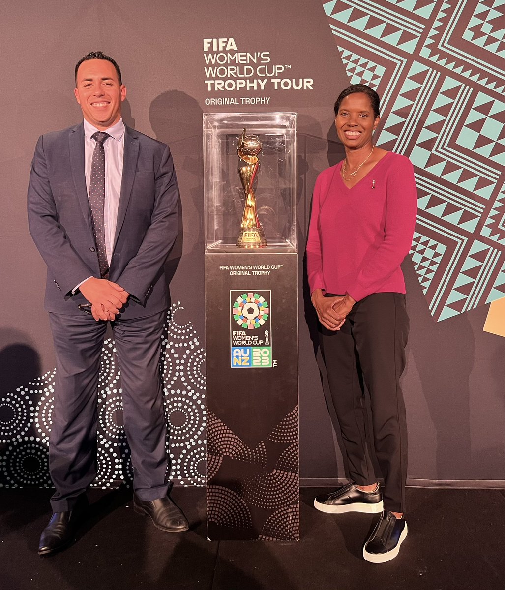 @FIFAWWC #trophytour 42 days to kick off! C’mon @TheMatildas 👊🏽