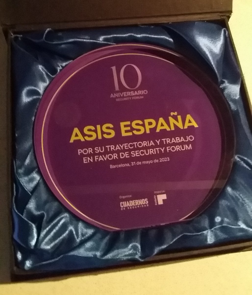 ASIS España tweet media