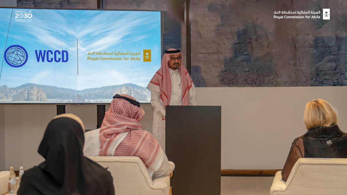 RCU_SA's tweet photo. Quality of life and #AlUla’s sustainability as a county sit at the heart of our regeneration and development. In line with our commitment, @RCU_SA has been awarded ISO 37120 Gold Accreditation by @WCCityData for best practices in managing AlUla Governorate. https://t.co/gnQrm15t6y