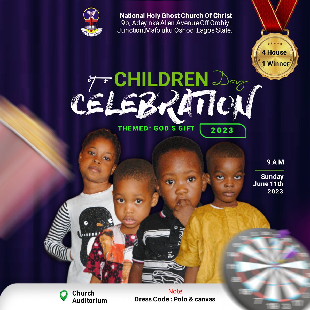 nhgccoshodi's tweet photo. Our Children's Sunday Service comes up this Sunday!!!
We are so glad as we are anticipating to see what our future have in store for us.
Can't wait to see you in Church on Sunday!
Theme: GOD'S GIFT
Time: 9am
#ChildrenService
#MonthofJune
#MonthOfJoy
#nhgcconline https://t.co/Waque17D7m