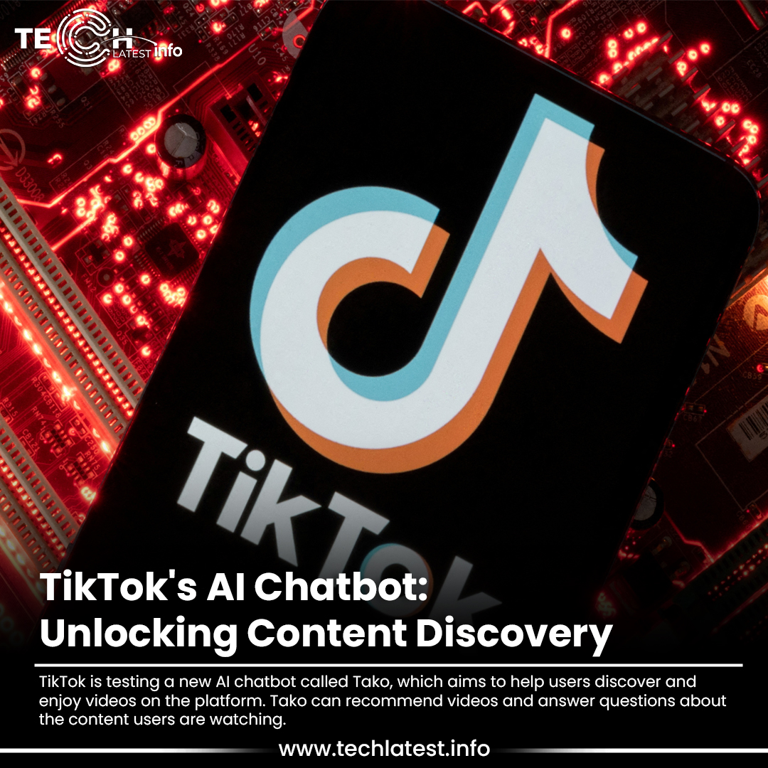 'Tako: TikTok's AI Chatbot revolutionizing content discovery. Get personalized recommendations and answers at your fingertips! #TikTokAI'

#tiktok #techlatest #tiktokchallenge #ai #tik_tok #tiktoker #love