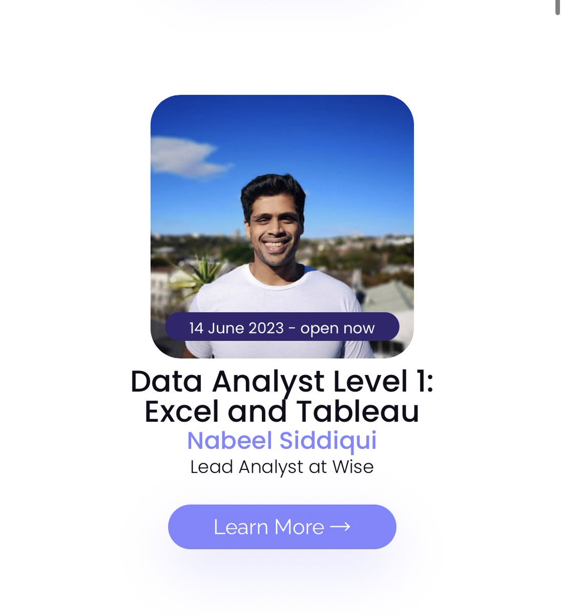 Data Analyst Level 1 (Excel and Tableau)

Apply here: entrylevel.net/experiences/da…

#datafam
#datacommunity