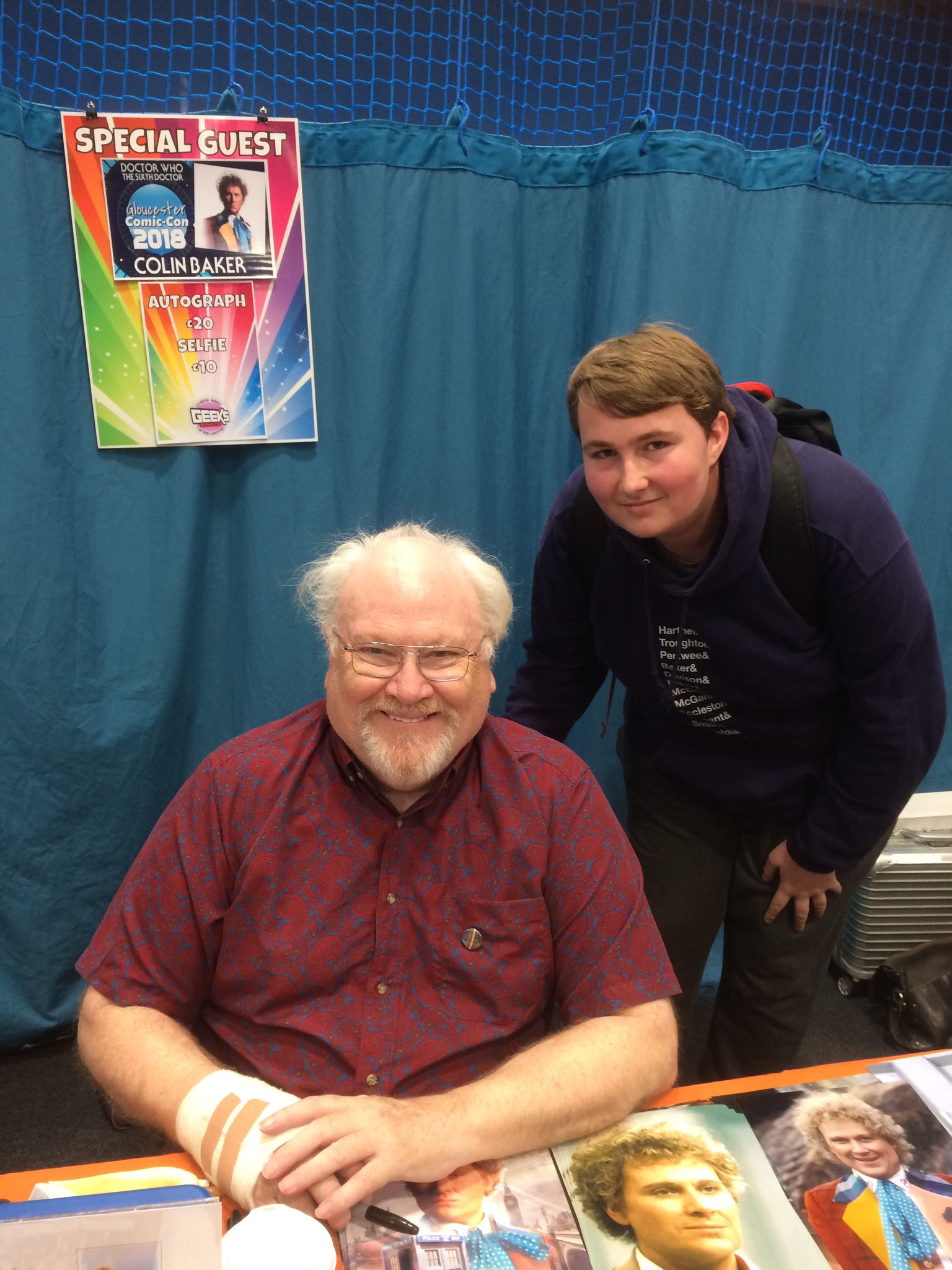 Happy birthday Colin Baker!  