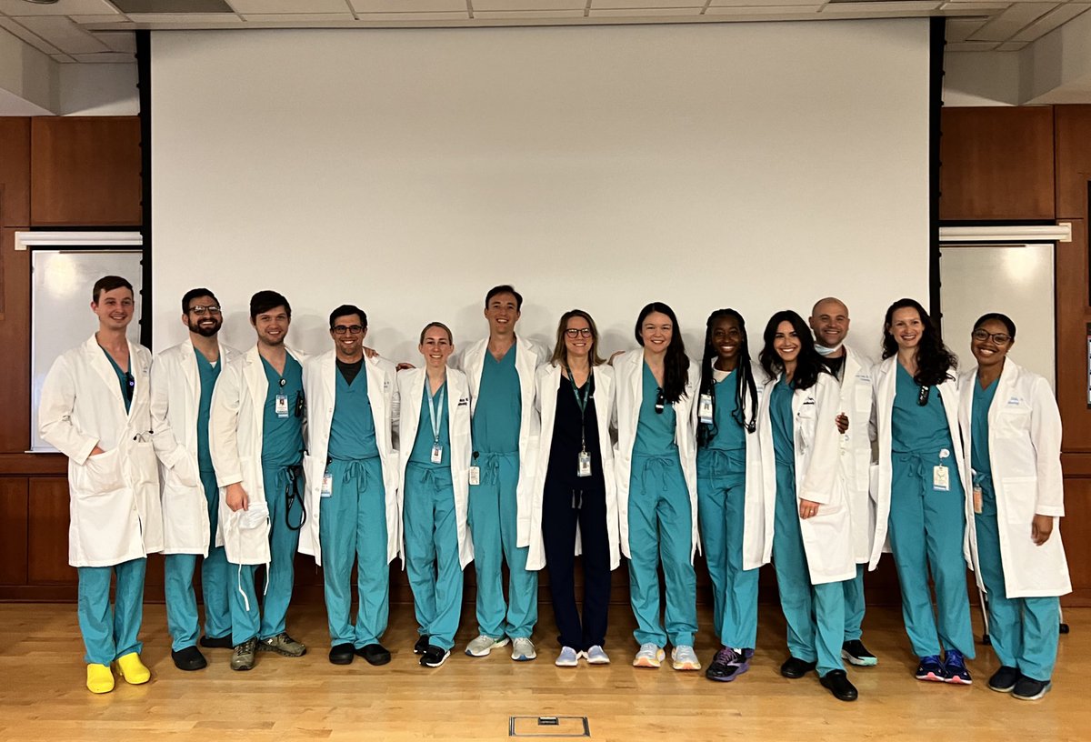 Yesterday our CA-2 residency team leaders presented their yearlong QI projects at @UNC_Anesthesia Grand Rounds. Seriously impressive work! 👏 The winning project: Drs. Ezekiel Egan and Ashley Wicker “Cognitive Aids to Improve PONV Prophylaxis” 🏆 🥇 @DrSusieUNC @SonOfTalmage