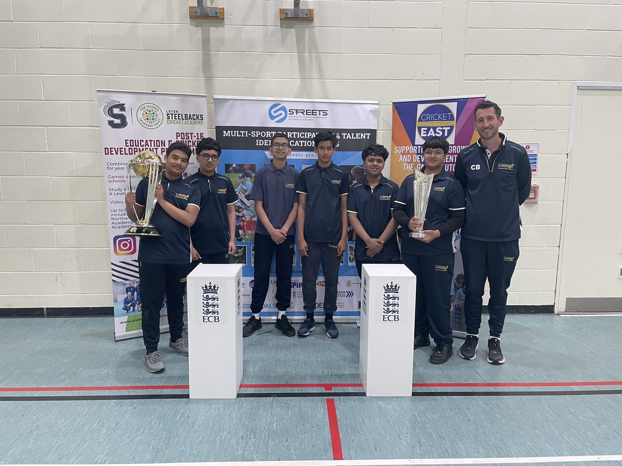 Denbigh PE Dept on Twitter "Thank you so much to Linkupstreets cricket_east ECB_cricket for