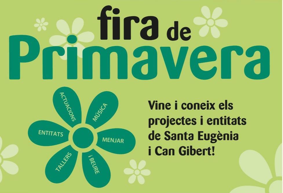 avsantaeugenia's tweet photo. 🎊Ens fa molta il·lusió anunciar-vos que aquest dissabte 10 de juny presentem el nou projecte de comunicació veïnal *La Nimfa* impulsat des de l'Asssociació de Veïnes de Santa Eugènia de Ter a la Fira de Primavera🎊

🌸🍀 _Vine a conèixer els projectes que es couen al barri_🌺🌻 https://t.co/LJv2o9Bo2C