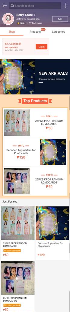 BerryGood011's tweet photo. Hi everyone we already have Shopee account for better transaction 😊

Shop: Berry' Store https://t.co/iWUYmn0oBs