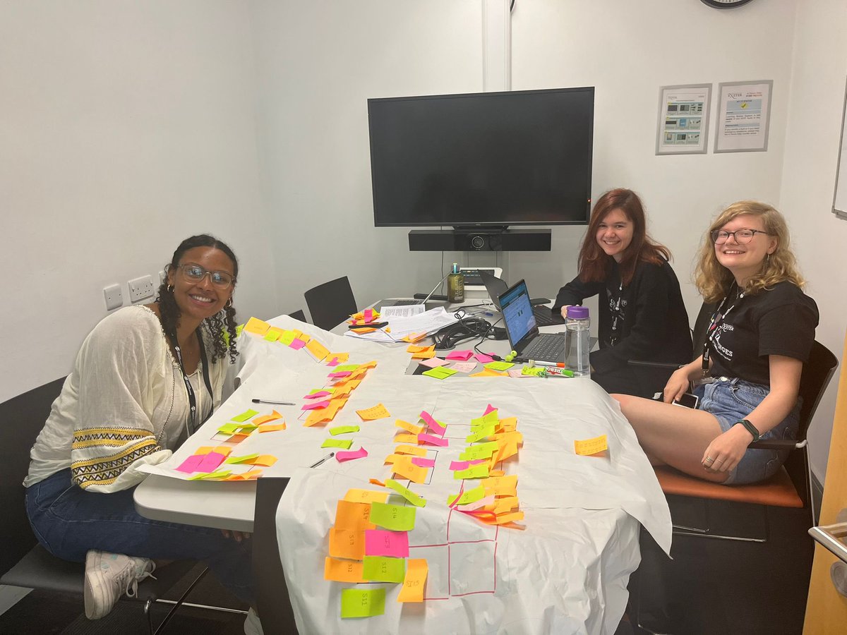 Our fantastic team working hard to organise the layout and equipment of tomorrow’s showcase in the Forum 

See you there 👀

#GCExeter #UniOfExeter