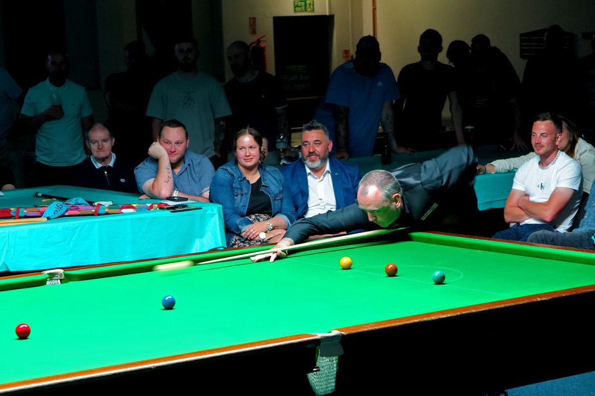 SnookerElite's tweet photo. Wow what an amazing night we had with @markwil147 last Friday. Thank you to everyone who came, everyone who participated and thank you to everyone who made it possible. What a night to remember! Biggest thanks to Mark Williams for coming to the club, he was just different class. https://t.co/EojkrRnYQr