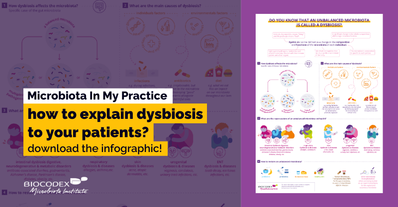 Microbiota_Inst's tweet photo. [#MicrobiotaInMyPractice] Do your #patients know that an unbalanced #microbiota is called a dysbiosis?  Download this #infographic to help them understand dysbiosis' causes &amp; potential consequences!

#GutMicrobiota #UsefulMaterial #MedEd

#Dysbiosis 6/6👇
https://t.co/EcxZSCgAKU https://t.co/6vmcTHRfIL