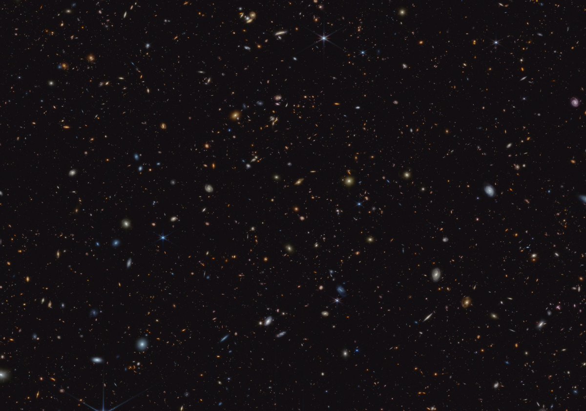 There’s more than 45,000 galaxies visible in this photo taken by NASA’s James Webb Space Telescope 😳