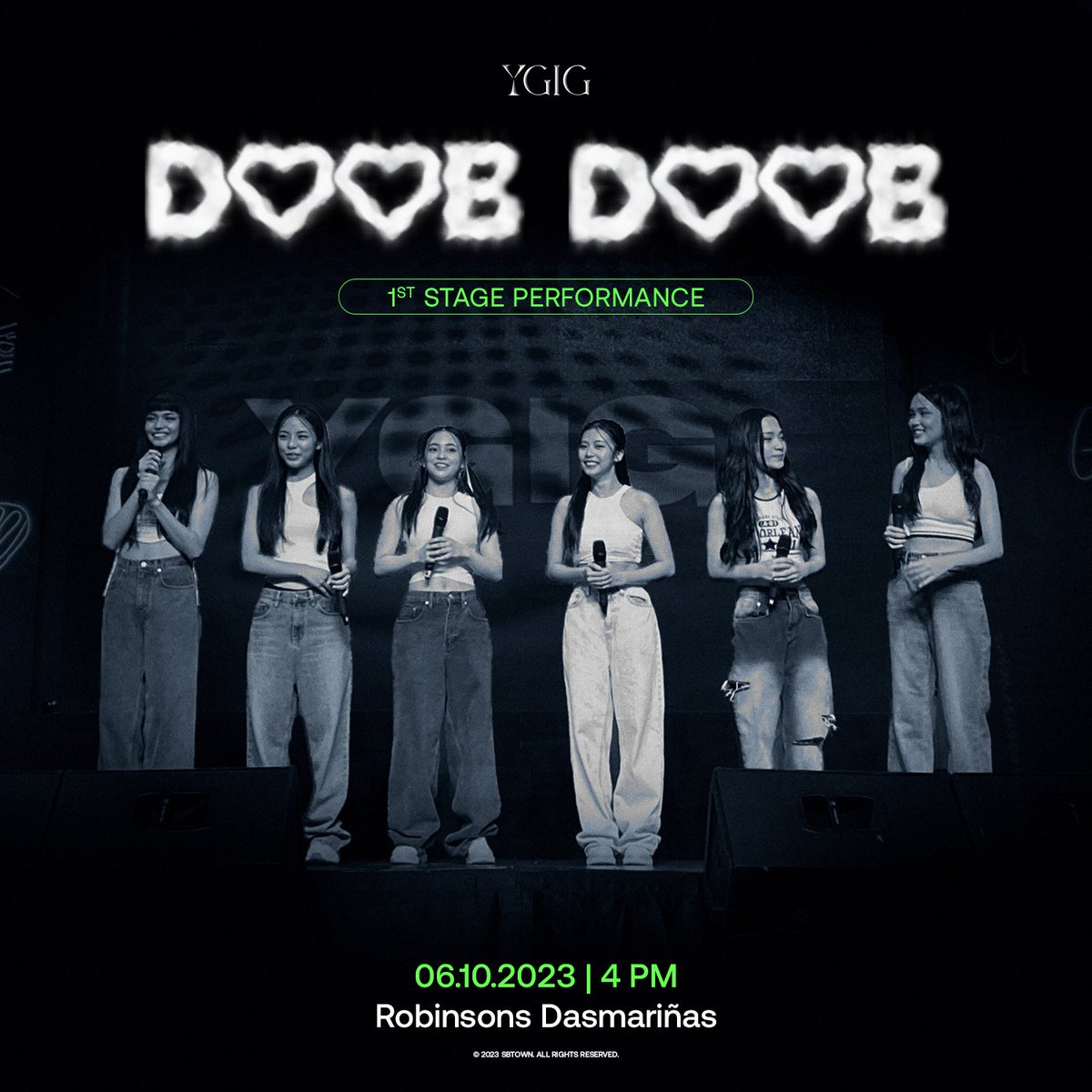 ygig_official's tweet photo. YGIG wants to show you all of their love as they take their tour to another level with the 1ST STAGE PERFORMANCE of their new track, DOOB DOOB! π«
We Go There~ π
#YGIG #YGIGTouchdownDasma #YGIGComeback https://t.co/KKWEBxTSYd