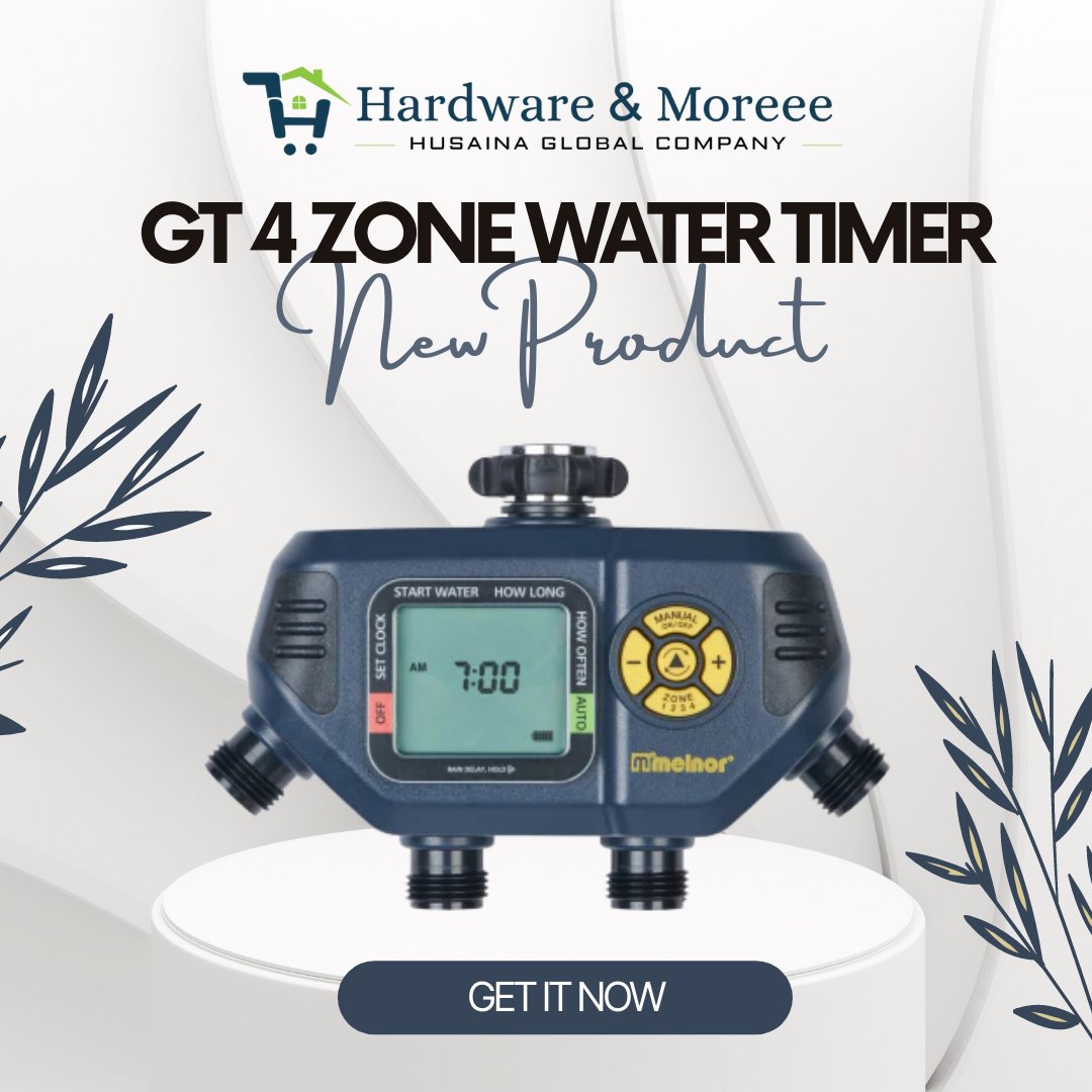 hardwaremoreee's tweet image. GT 4 Zone Water Timer

Buy Now : bit.ly/3qy4GmM

#WaterTimer #onlineWaterTimer #WaterTimeronline #hardwareandmoreee #hardwarestore #bulkorder #fastshipping #onlinehardwarestore #hardwarestoreusa #hardware #hardwareshop #hardwarestoreproducts