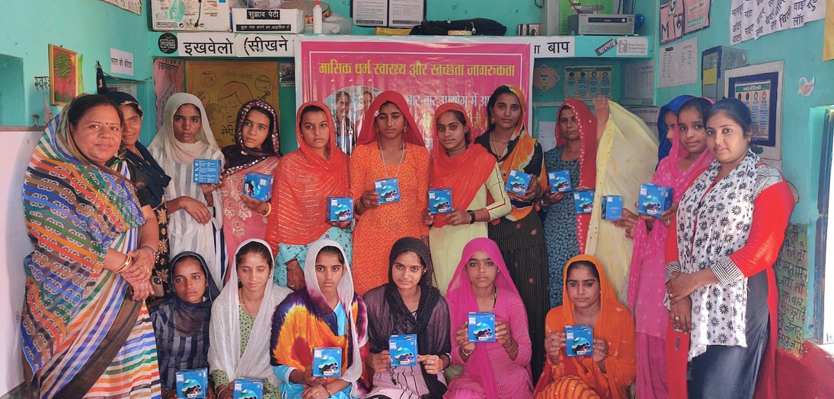 Workshops were organized under @ProjectBaala  in Bali, Desuri, Abu Road, and Bap Blocks, where open discussions were held regarding the challenges and misconceptions surrounding menstruation among women and adolescent girls. The workshops aimed to create awareness and provide