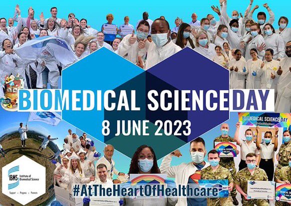 Happy  Biomedical Day to all biomedical science staff across the trusts providing a vital role in patient care 24/7