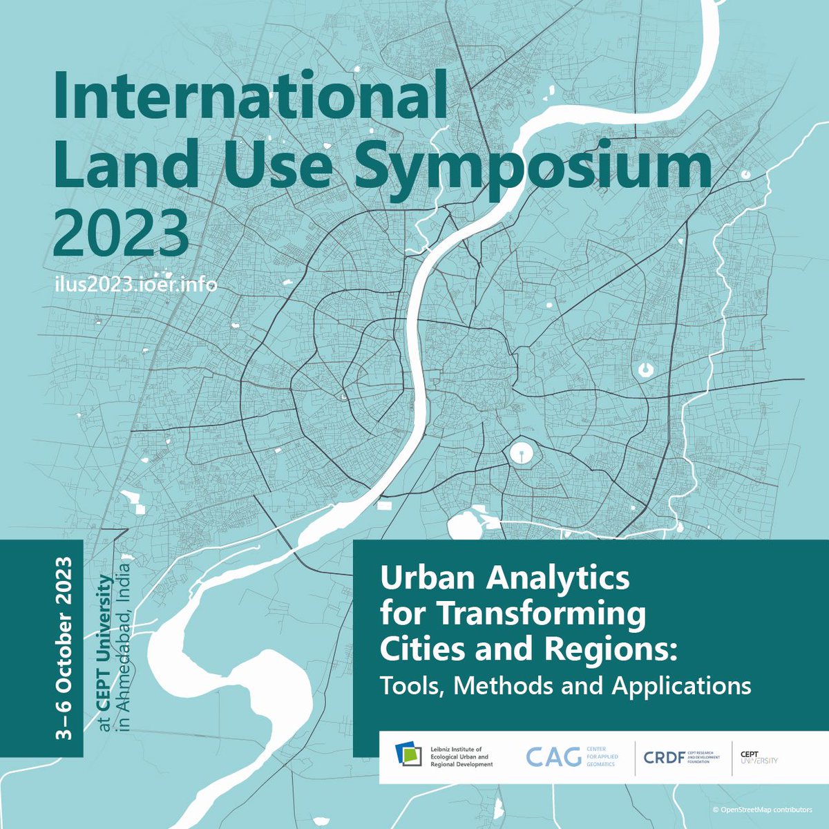 📢Call for Abstracts: ILUS 2023 (3-6 Oct. India) '#UrbanAnalytics for Transforming Cities and Regions” gives answers on how #SpatialData and #SpatialAnalysis can support #SustainabilityTransition. Organisers: @IOER_de and @CeptResearch. #CallForAbstracts👉ilus2023.ioer.info