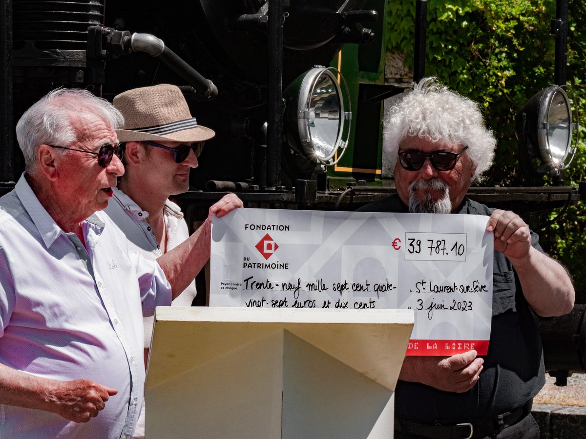 Inauguration de la locomotive Hannibal après 3 ans de travaux intenses ce samedi 3 juin, sous un soleil radieux !
Merci à tous nos mécènes et partenaires !
#vendee #patrimoine #locomotive