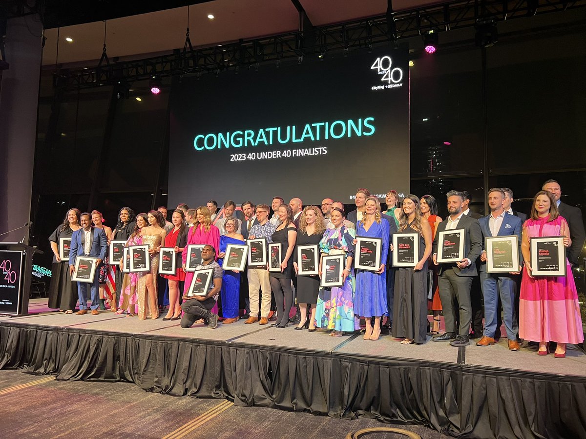 Congratulations to all the 2023 40 Under 40 finalists.