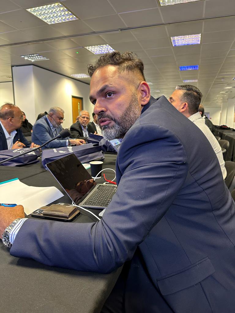 Our esteem President Salim Rehmtullah speaking at the WF Executive Council a meeting committed to working closely with the WF, members of our Jamaats and other Regional Federations 🌟🌟🌟🌟🌟