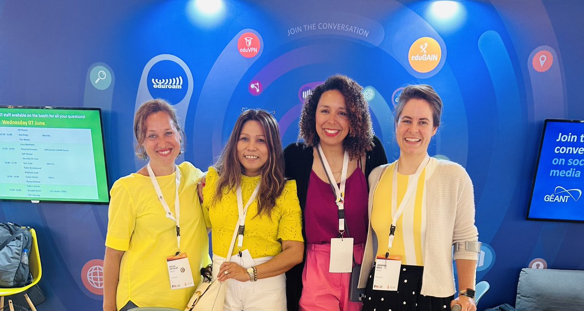 helga_spitaler's tweet photo. @GEANTnews yellow with a splash of purple 
@TNC_GEANT #TNC23 https://t.co/AALBl273X3