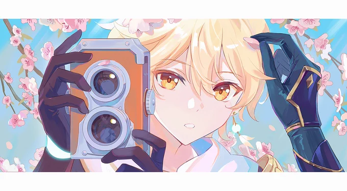 亂花漸歌、人の眼を迷はし #魈空