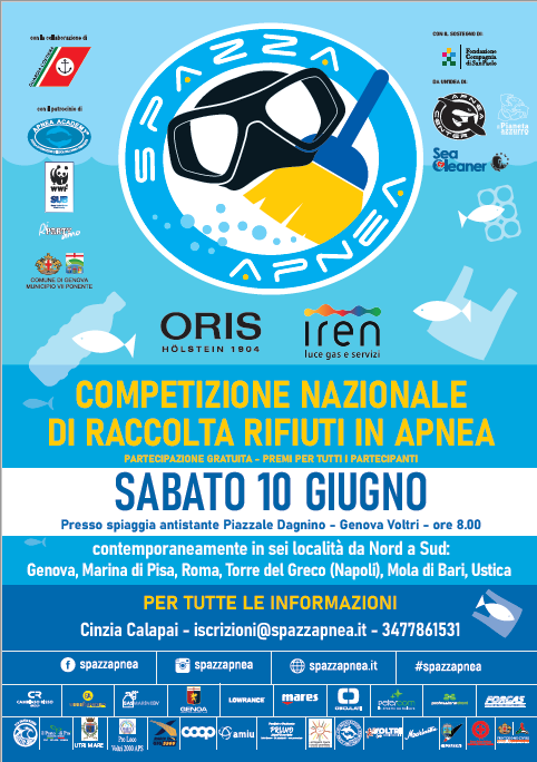 shimuhea's tweet photo. Sabato 10 Giugno Spazzapnea a Voltri
#spazzapnea #utrimare https://t.co/bzg643oLY3