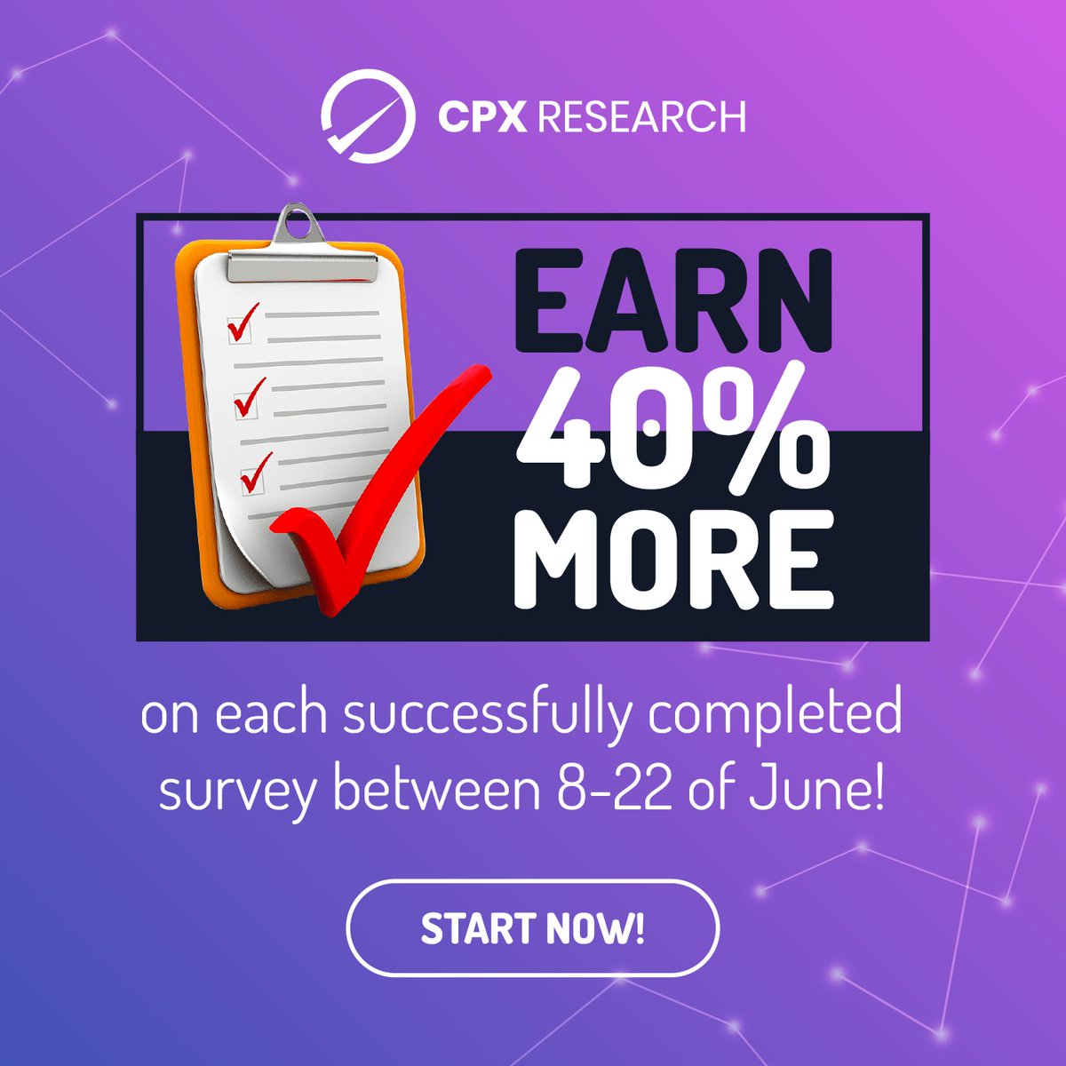 🔥 Special Bonus on CPXResearch is active now until the 22nd of June! 

Check it out - firefaucet.win/offerwalls/cpx…
